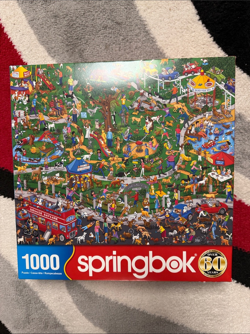 Springbok 1000-Piece- The Dog Park